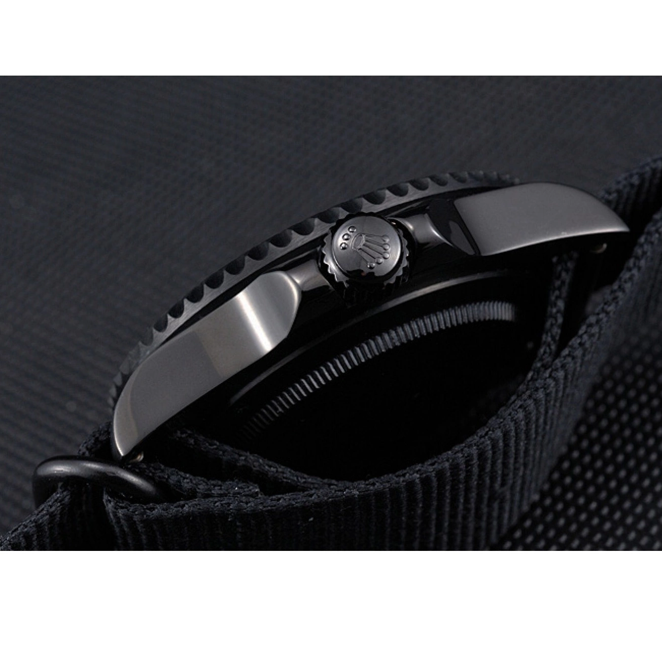 Rolex aaa copy Strap 622006 Submariner Nylon Black Rolex 0701